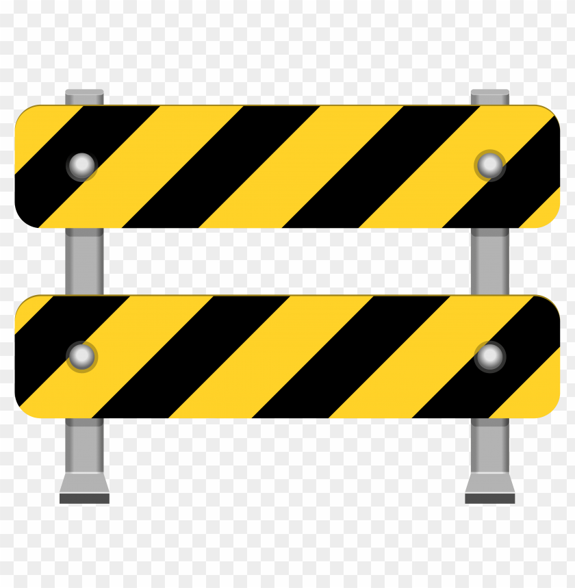 barricade, road, yellow