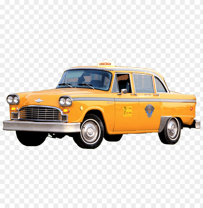 Download Yellow Taxi Png Images Background Toppng