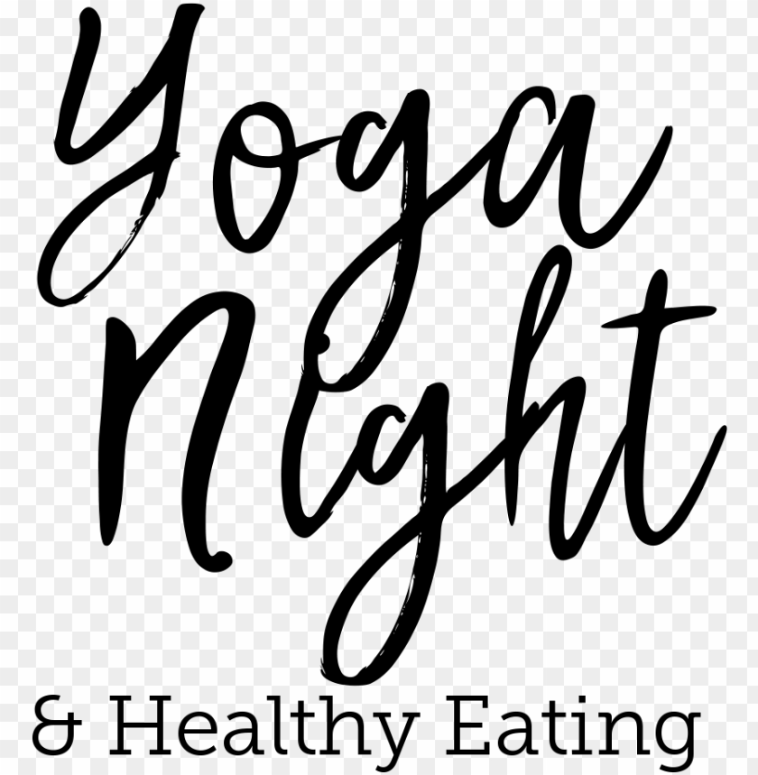 yoga night icon calligraphy PNG transparent with Clear Background ID 441920