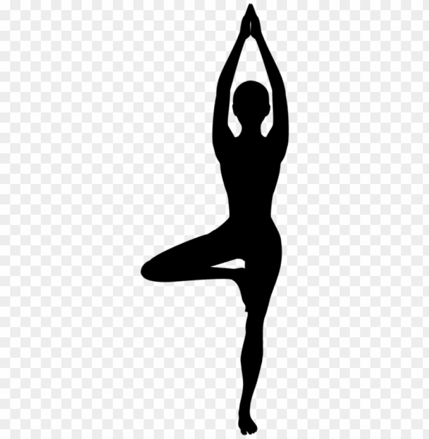 Sport Silhouette Clipart-yoga backbend silhouette