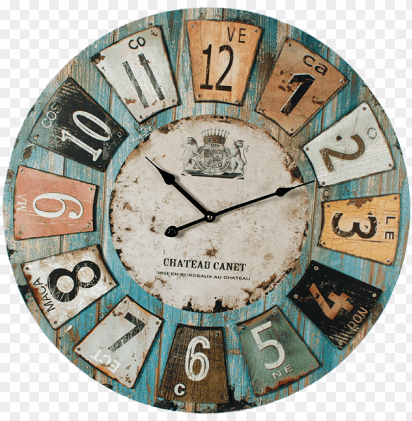 You Are Here - Rustic Wall Clock PNG Transparent With Clear Background ID 239128