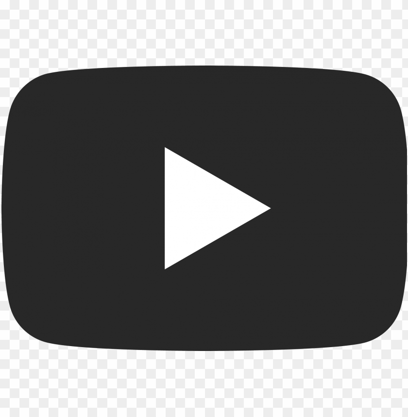 Youtube Black Logo Png Image With Transparent Background Toppng