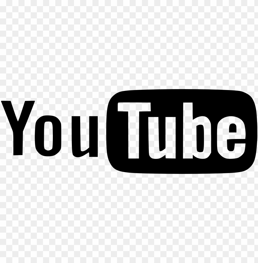 youtube logo white svg PNG transparent with Clear Background ID 79133