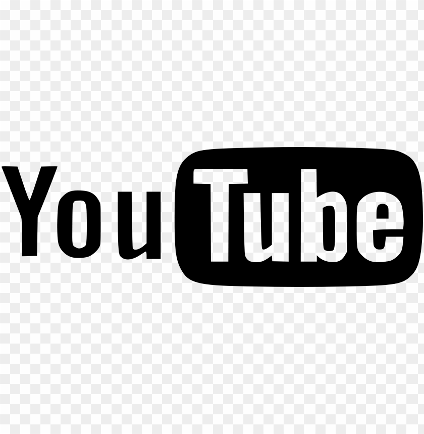 Youtube Logo White Svg PNG Transparent Background