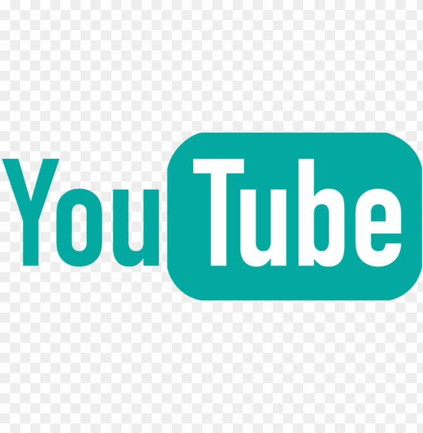 youtube logo youtube logo turquoise transparent PNG transparent with Clear Background ID 229574