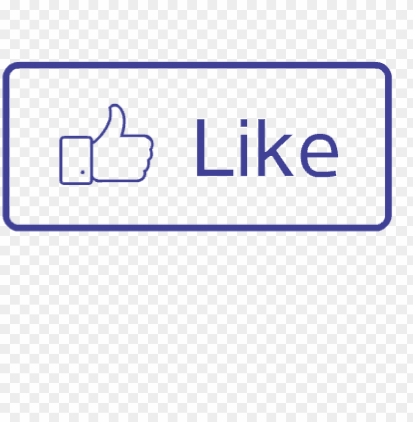 Youtube Subscribe Button Transparent Related Keywords Facebook Like Butto Png Image With Transparent Background Toppng