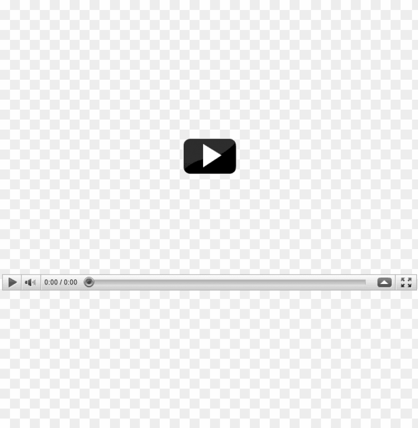 youtube video player PNG image with transparent background | TOPpng