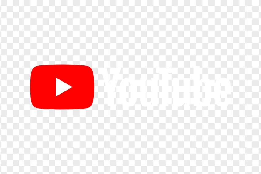 Youtube White Logo Hd Design PNG Transparent Background