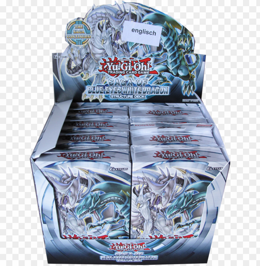 Yu Gi Oh Saga Of Blue Eyes White Dragon Structer Deck Blue Eyes White Drago PNG Image With Transparent Background