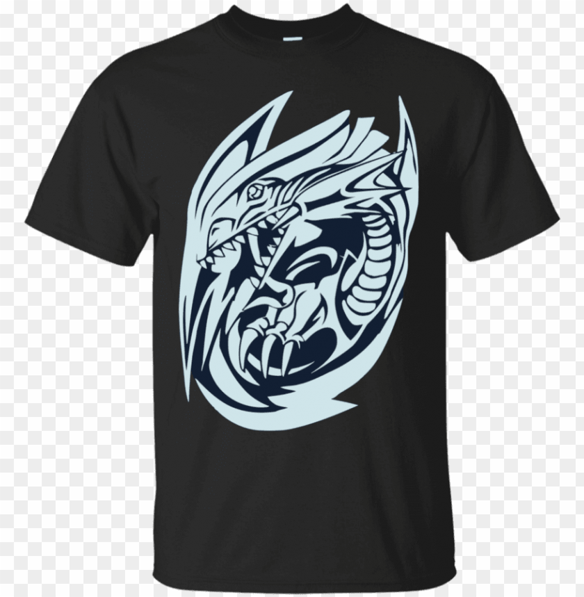 Yugioh Blue Eyes White Dragon T Shirt Png Image With Transparent Background Toppng - red dragon logo clipart best roblox t shirts red hd png