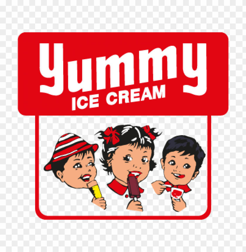  yummy ice cream vector logo download free - 462880