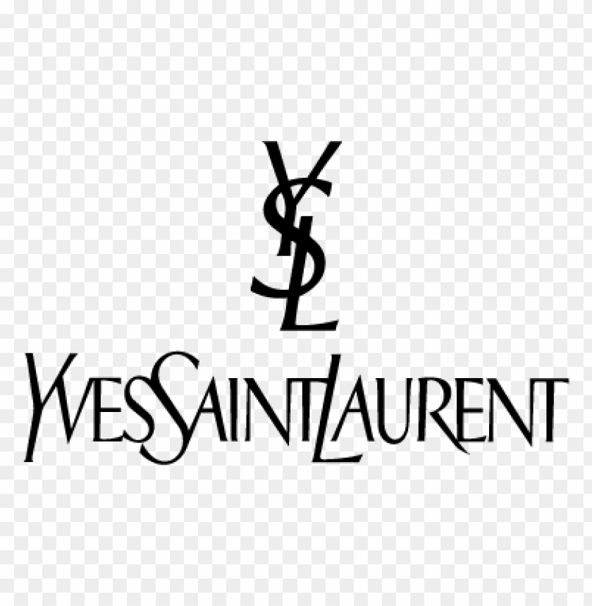 Yves Saint Laurent Logo Vector Free - 468179 | TOPpng