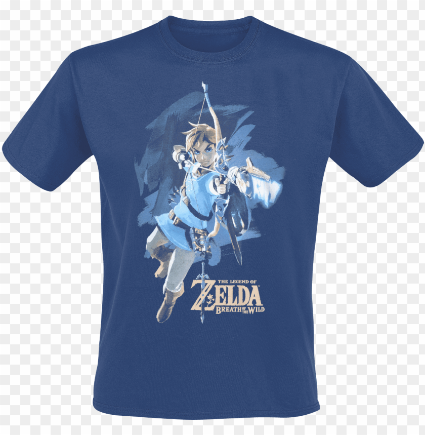 Zelda Breath Of The Wild T Shirt Png Image With Transparent Background Toppng - roblox toon link shirt