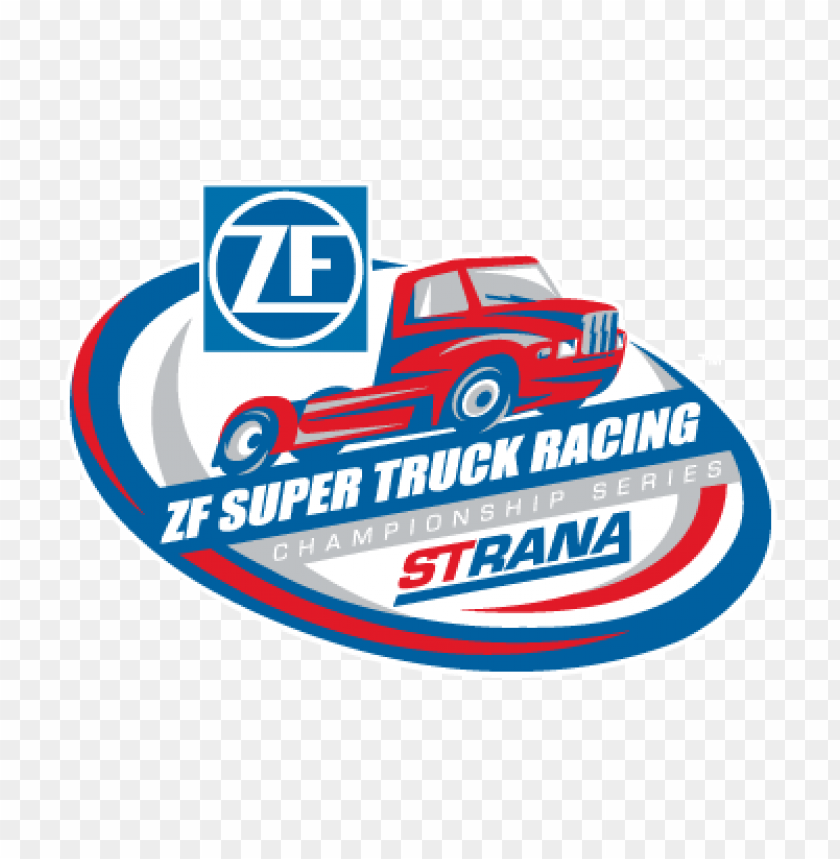  zf super truck racing vector logo free - 462860
