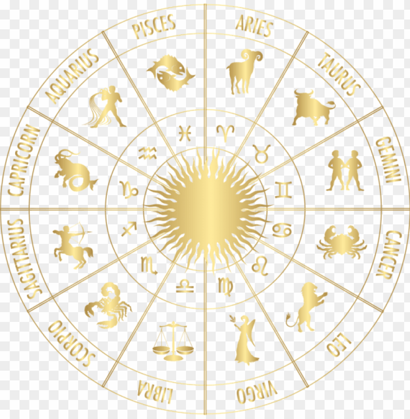 zodiac circle transparent clipart png photo - 53385