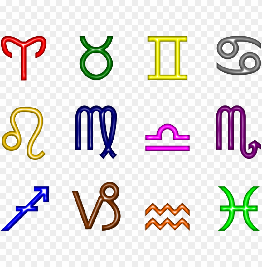 zodiac clipart free for download zodiac symbols in color PNG transparent with Clear Background ID 244968