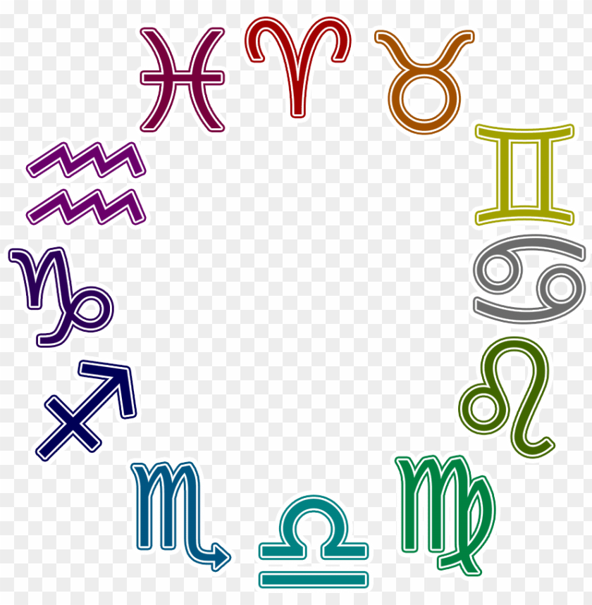 zodiac png image background zodiac signs colors homestuck PNG transparent with Clear Background ID 174542