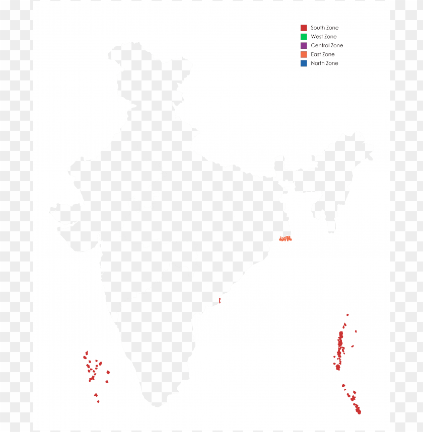 zone map - india map vector PNG image with transparent background@toppng.com