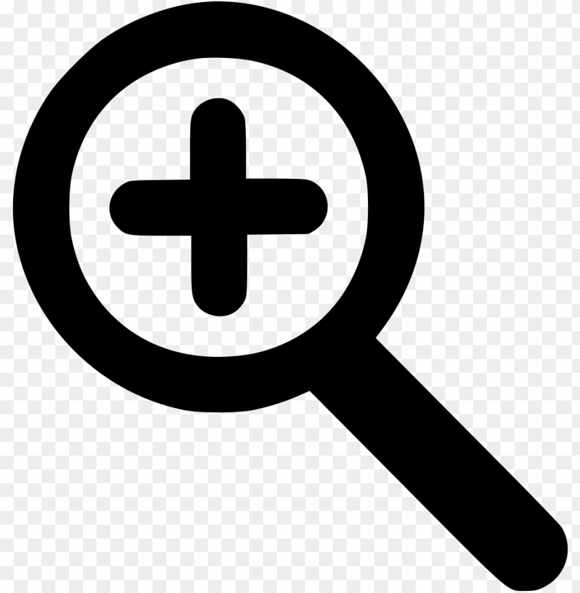 zoom magnifying glass svg PNG transparent with Clear Background ID 83165