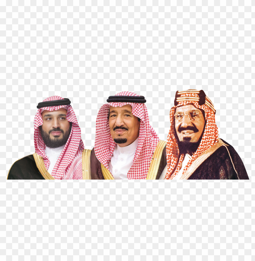 صور الملك سلمان ومحمد بن سلمان و عبدالعزيز PNG image with transparent background@toppng.com
