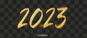 Gold 2023 Luxury Elegant Design Png