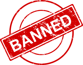 Banned Signo De Prohibido Png Image With Transparent Background Toppng