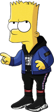 bartsimpson #depressed #sad #crying #simpsons #freetoedit, HD Png