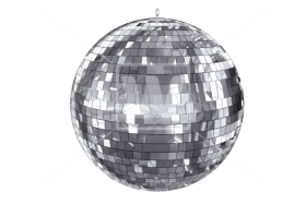 Download silver disco ball transparent png images background | TOPpng