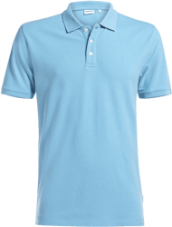 lightblue polo shirt front - light blue polo t shirt front and back PNG ...