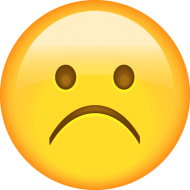 transparent cry emojis emoticono emoticonos triste - sad face emoji PNG ...