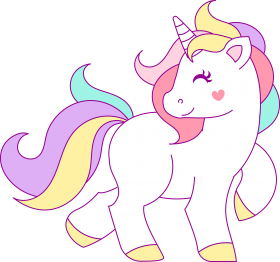 Report Abuse - Dibujos Kawaii De Unicornios - Free Transparent PNG Clipart  Images Download