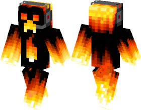 charged lava creeper  Minecraft skins cool, Minecraft wallpaper, Minecraft  skins boy