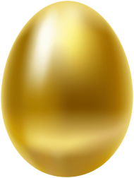 easter egg gold PNG image with transparent background | TOPpng