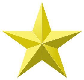 Gold Stars Png PNG Image With Transparent Background | TOPpng