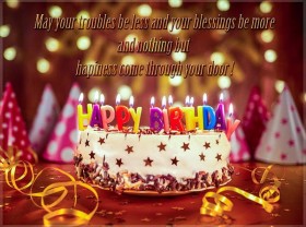 happy birthday card with flowers background best stock photos | TOPpng