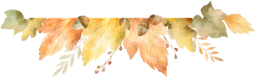 watercolor autumn leaf box transprent png free - watercolor fall leaves ...