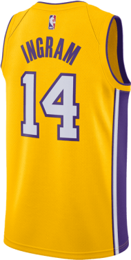 Los Angeles Lakers Womens Custom 2017-18 Icon Swingman - Laker