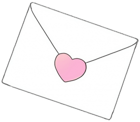 Love Letter Loveletter Envelope Animation Cute Kawaii  Heart HD Png  Download  kindpng