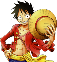 Luffy and Zoro PNG by nanathis on DeviantArt