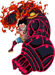 Luffy 2nd Gear - One Piece Luffy Gear Second Png - 704x396 PNG