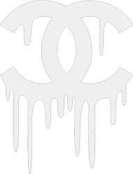 report abuse - dripping chanel logo PNG image with transparent ...
