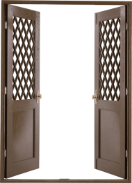 White open door on transparent background PNG - Similar PNG