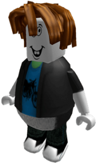 Bacon Hair - Roblox Bacon Hair Noob PNG Transparent With Clear