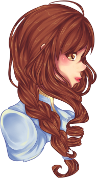 Cute Cat Braid Anime Hair Brown | Roblox Item - Rolimon's