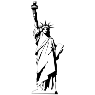 Estátua Da Liberdade Desenho Para Colorir Statue Of Liberty Vector Ico ...