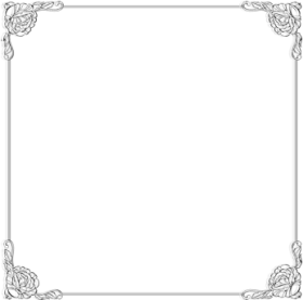 Silver Frame PNG Transparent