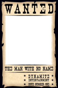 most wanted photo poster frame - wanted poster PNG image with