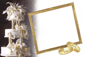 wedding frame high quality png - wedding photo frame PNG image with ...