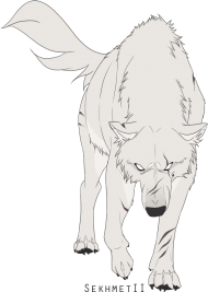 Anime Angry Wolf Drawings  Anime Angry Wolf Drawing HD Png Download  vhv