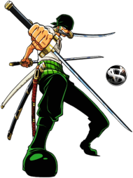 One Piece Transparent Background Zoro, HD Png Download - 911x658